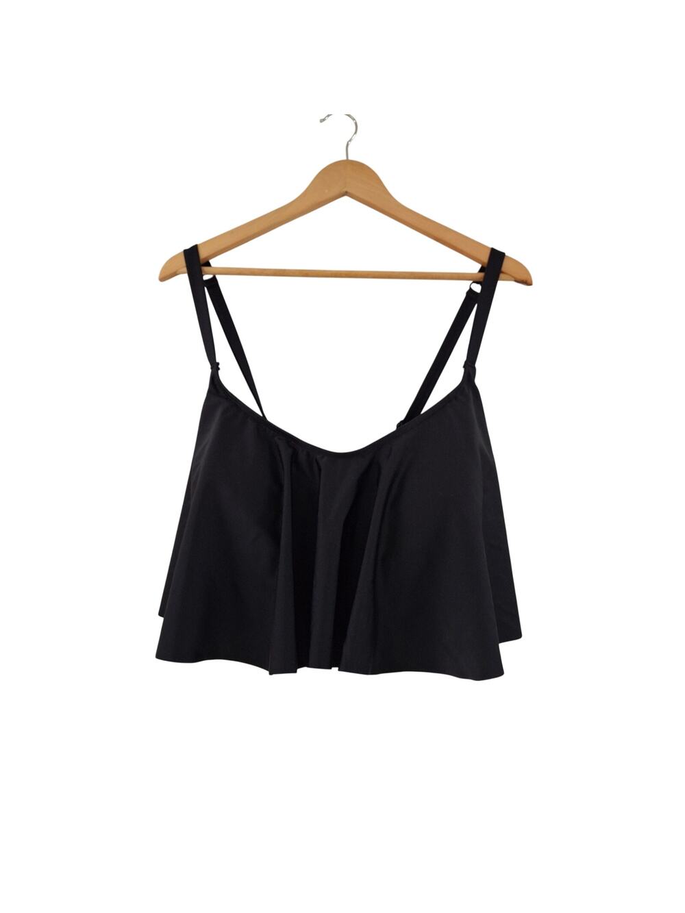 Women's Torrid Black Plus Size 4 Bathing Suit Swim Top Tankini